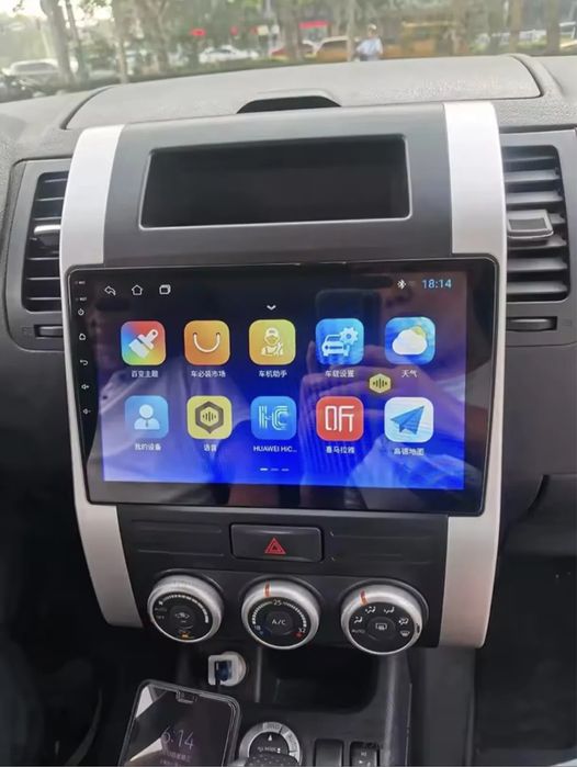 Якісна магнітола CarPlay швидкий процесор Nissan X-Trail Нисан 98-2015