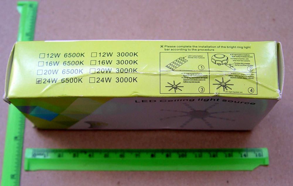 Модульний збірний світильник - LED Ceiling light source 24wt