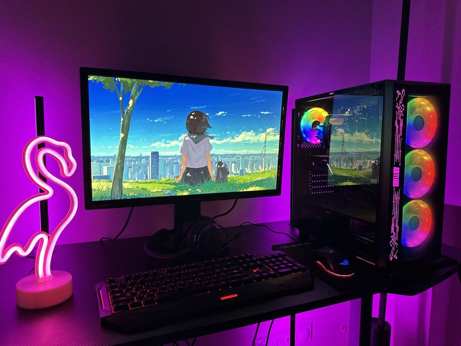 ASUS 144гц + ПК RTX 2060Super i5-9400F SSD HDD 750W + вся периферия