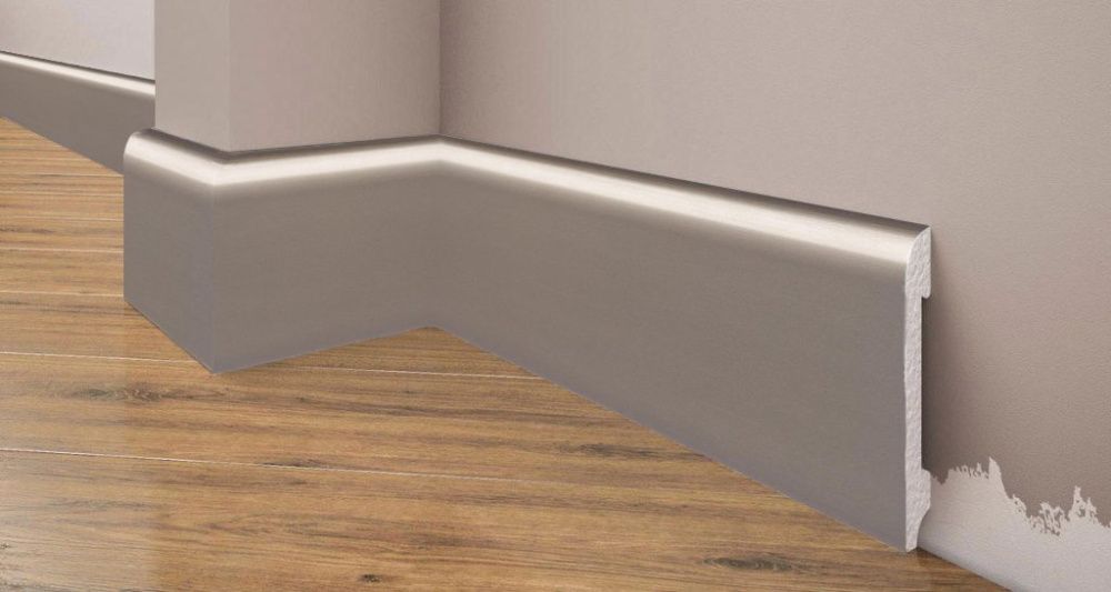 Установка плинтуса цена от 90, монтаж МДФ, дюрополимер, полиуретан