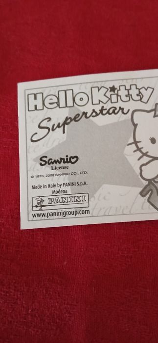 Cromo Hello Kitty,  n° 13