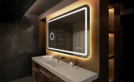 Lustro Podświetlane LED, różne akcesoria