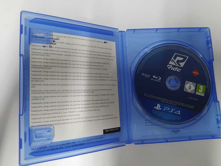 Ride PS4 Polska wersja w grze