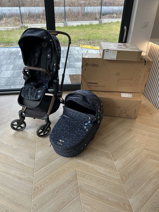 Komplet zestaw cybex priam jewels of nature 4.0 spacerówka fotelik