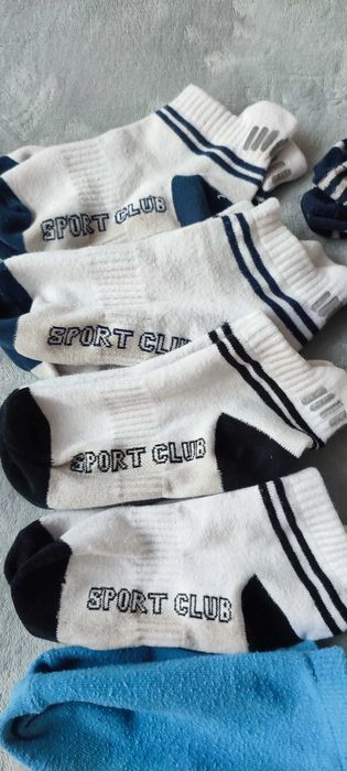 Zestaw paka 11 par skarpetek stopek chłopięcych 31-34