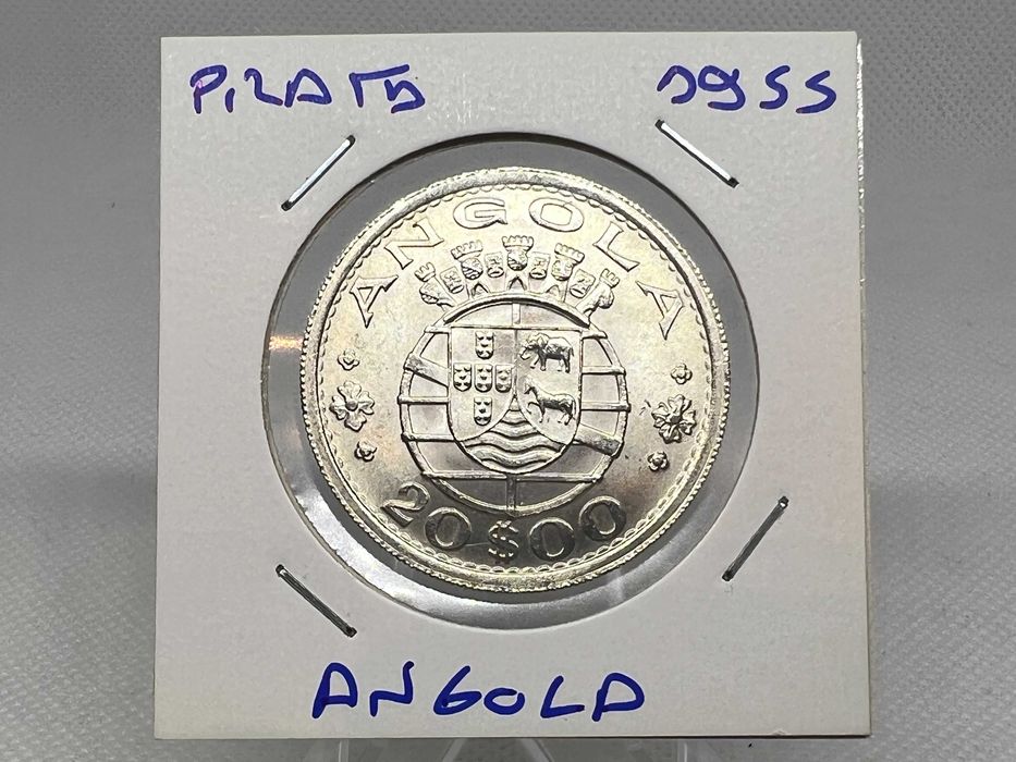 Angola 1955 - 20 Escudos Prata