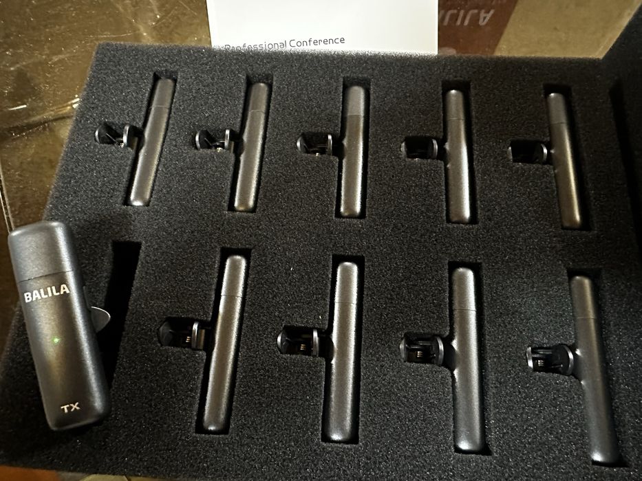Портативний конференц-мікрофон BALILA з 10 мікрофонами