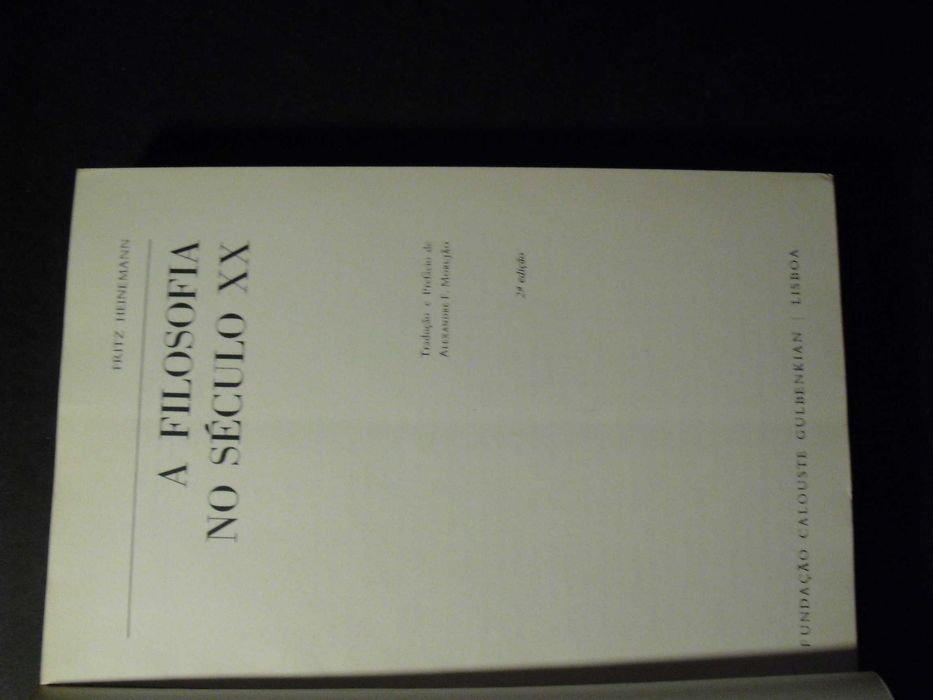 Heinemann (F.);A Filosofia no Século XX
