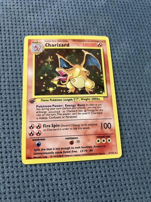 Cartas Pokémon Base Set 1st Edition