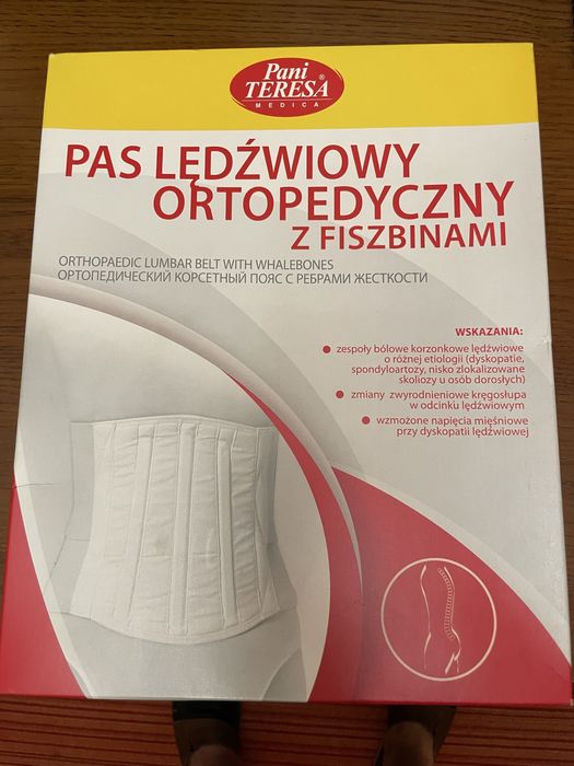 Pas lędzwiowy ortopedyczny