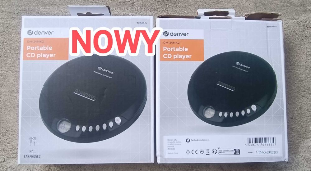 Diskman Denver DM-24MK2 NOWY