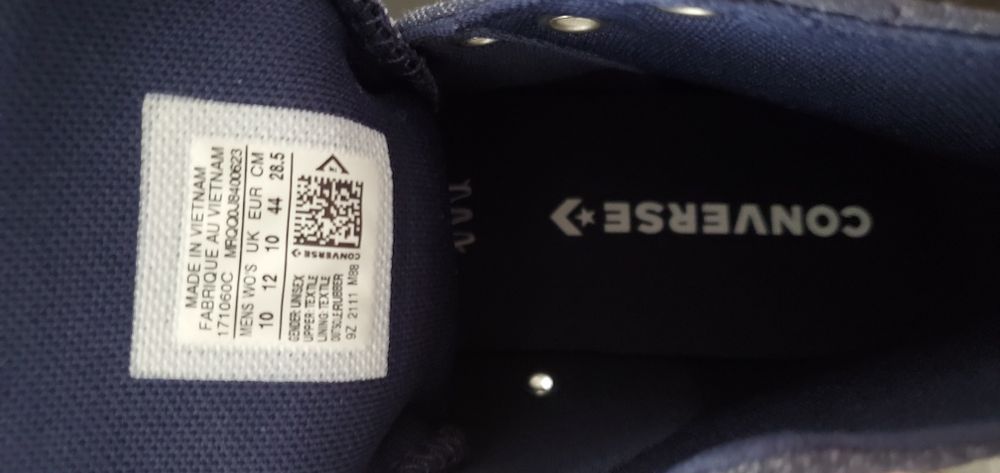 All Star High 'Washed Canvas - Midnight Navy' nº44