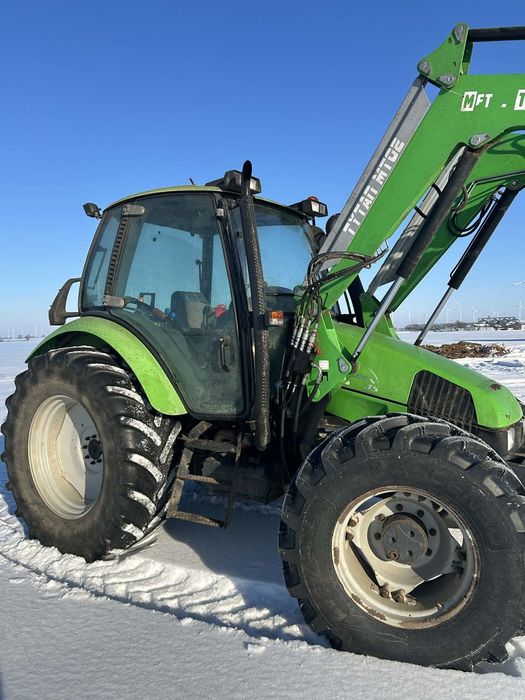 Deutz-Fahr Agrotron 85  Ciągnik rolniczy New Holland Deutz Fahr Agrotron 85- z ładowaczem