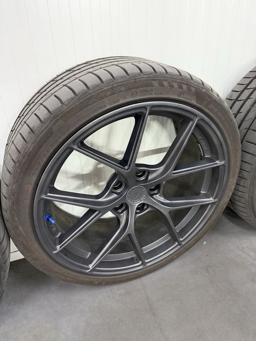 Кованные Japan Racing R19 SL01 5x120 8.5-9.5J,новая резина