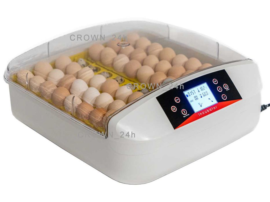 Inkubator do DROBIU FULL AUTOMAT na 56 Jaja z prześwietlarka OWOSKOP