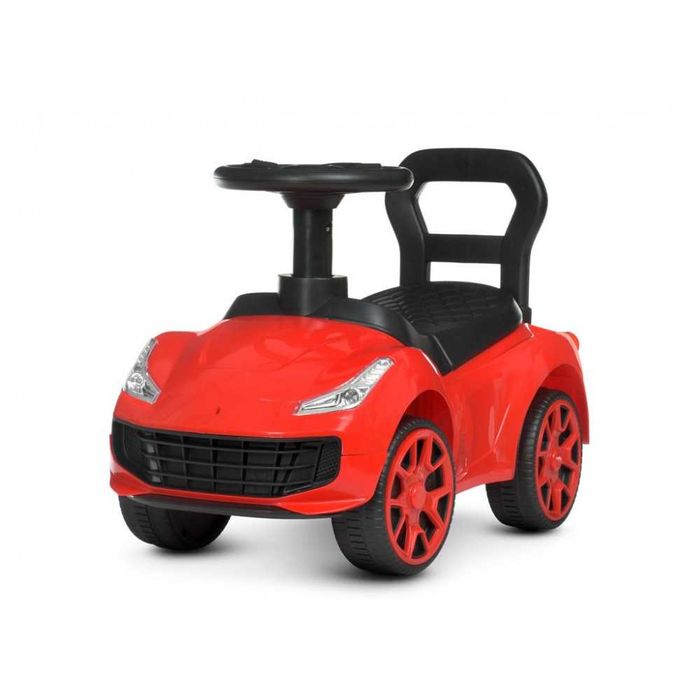 ‼️ Каталка-Толокар з батьківською ручкою Дитяча машинка на акумуляторі