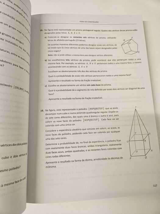 Livro IAVE Matemática A (10º/11º/12º) - Preparação Exame + Resoluções