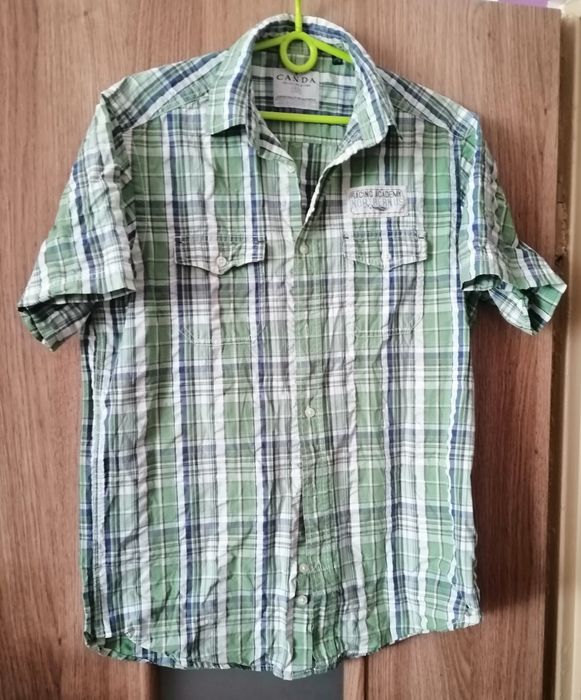 Koszula z krótkim rękawem S (37-38)