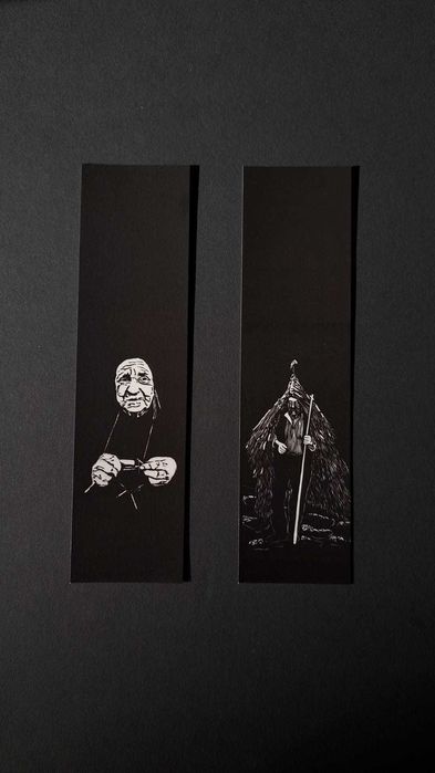 Marcadores de livro tradições Norte de Portugal Soajo - mulher e coruc