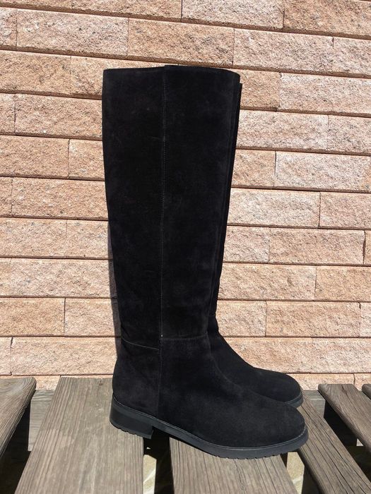 Жіночі зимові замшеві чоботи Lavorazione Artigianale 41 розмір