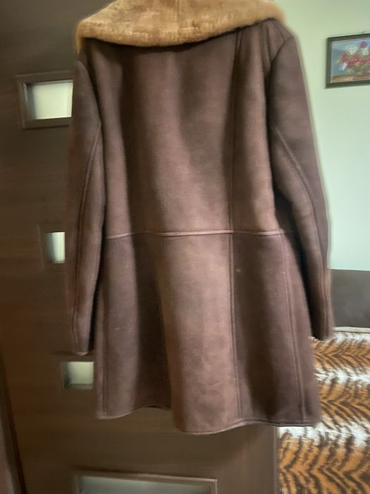 Kozuch meski nowy w kolorze brazowym