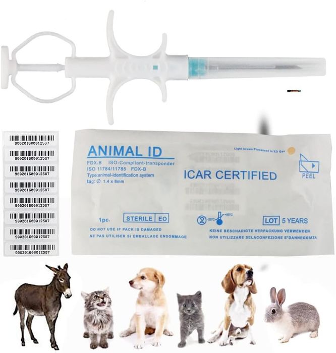 Дублікат чіпа для домашніх тварин собак котів Animal ID