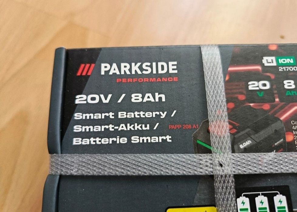 Bateria Parkside 20v 8Ah performance