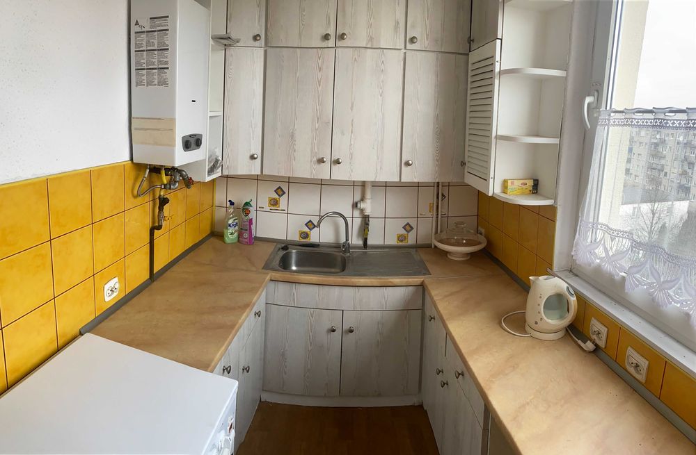 Mieszkanie 45,2 m² | 2 pokoje | Osobna kuchnia | Balkon | Piwnica | Do remontu