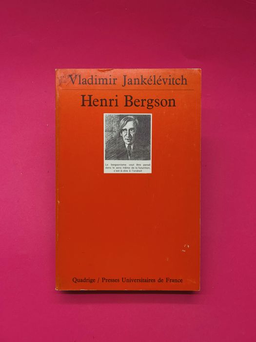 Vladimir Jankélévitch Henri Bergson