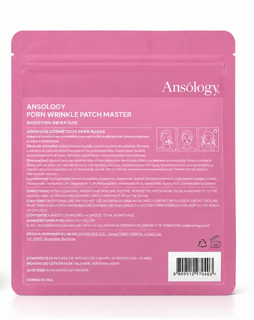 ANSOLOGY PDRN Wrinkle Patch Master 60 patches