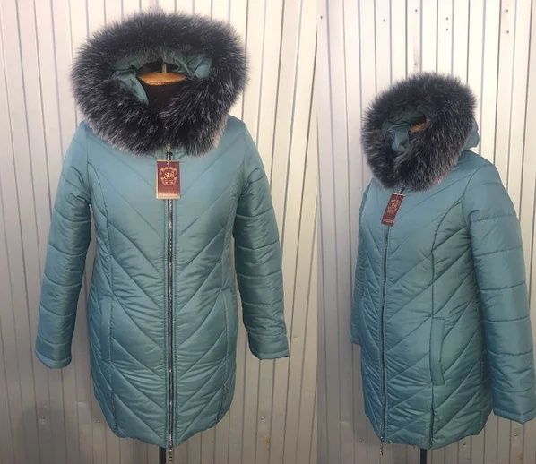 Женская модная зимняя куртка курточка пуховик. 54- 70р.