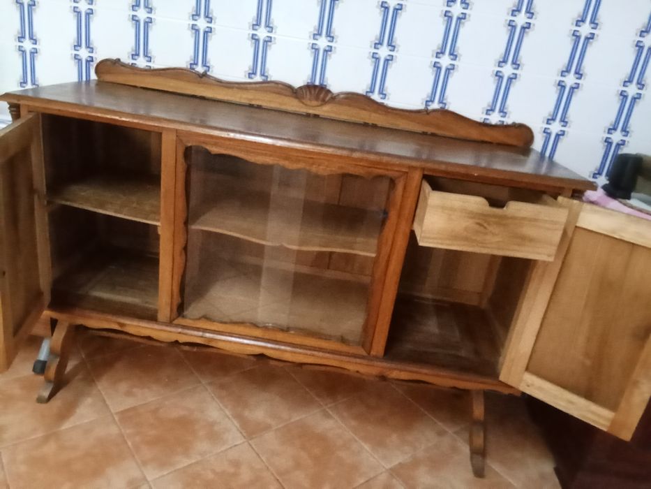 2 Moveis Vintage em muito bom estado para entrada/sala