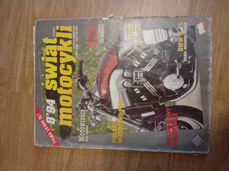 Świat Motocykli z sierpnia 1994 roku