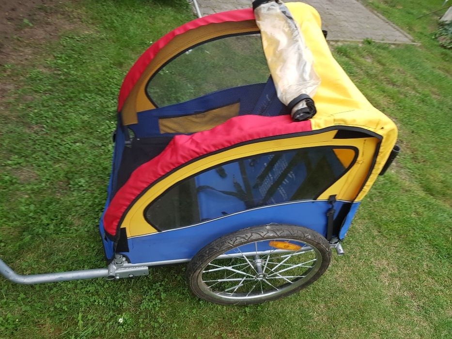 Wózek do roweru riksza przyczepka rowerowa