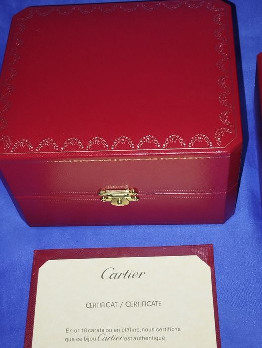 Коробка упаковка Cartier.