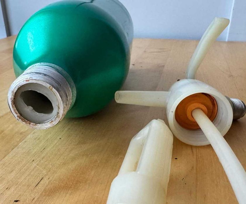 Stary SYFON na naboje CO2, domowy saturator