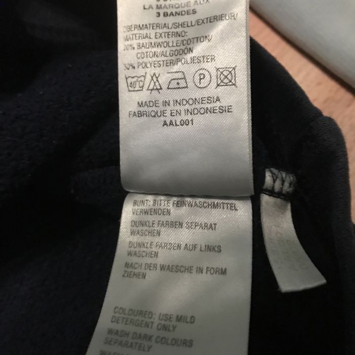 błękitno-granatowa bluza adidas vintage