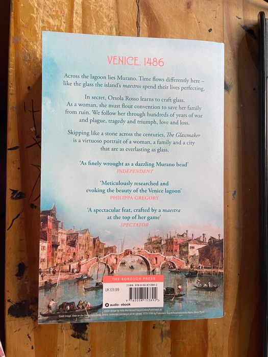 The Glass Maker de Tracy Chevalier (Livro em inglês)