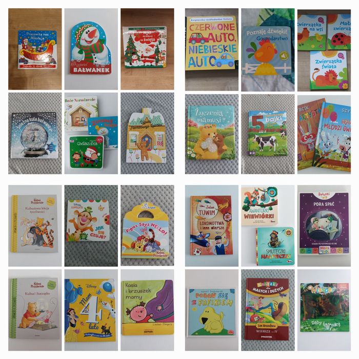 25 książek dla dzieci: Disney, Brzechwa, Wissper, Fafik, Tuwim