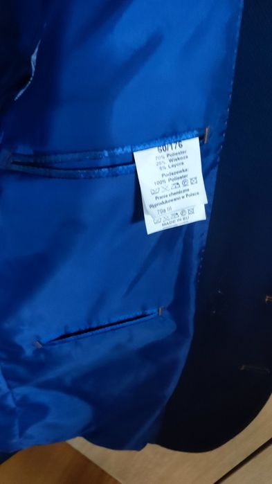 Marynarka męska granatowa