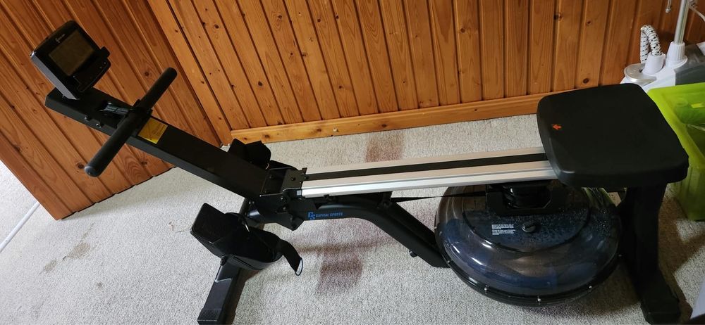 Bicicleta estatica e máquina de remo