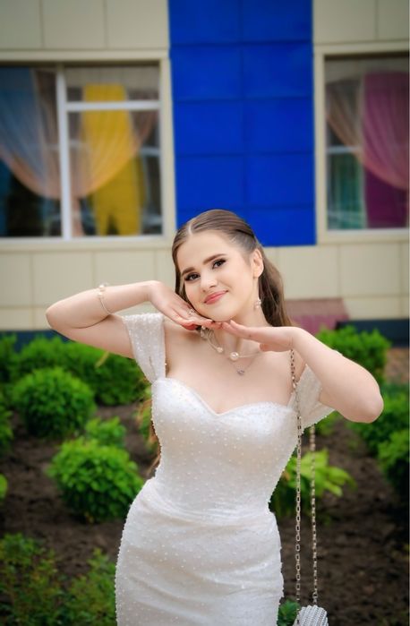 Продам корсетну випускну-весільну сукню
