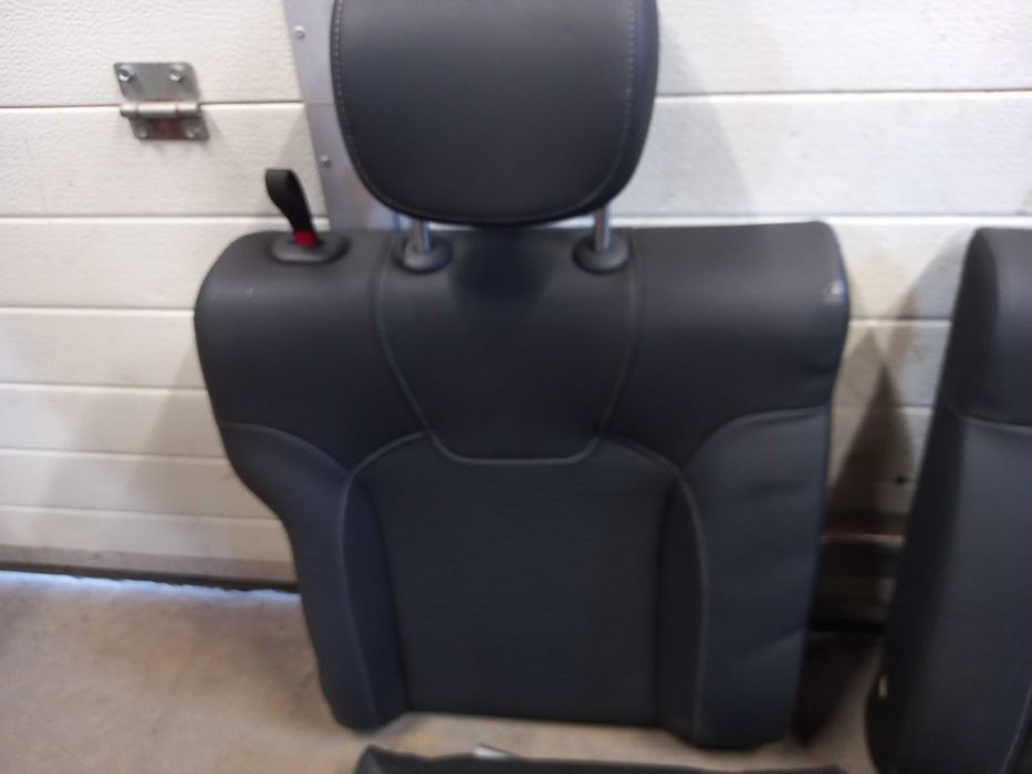 Kanapa Tylna Opel Adam Isofix Pół Skóra
