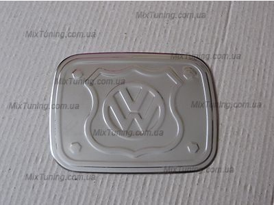 Хром накладка на крышку (люк) бака VW T4/ T5/ Caddy (кадди/Т4/ Т5)нерж