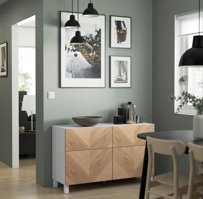 Aparador Bestâ IKEA 120x42x74cm