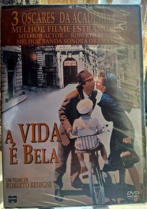 DVD A Vida é Bela ''Novo com Película''