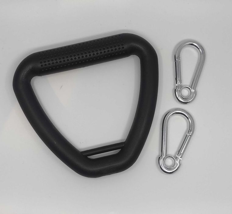 Sznurek Linka do sanek 4 m z plastikowym uchwytem i dwa karabińczyki