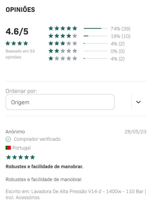 Lavadora de pressao