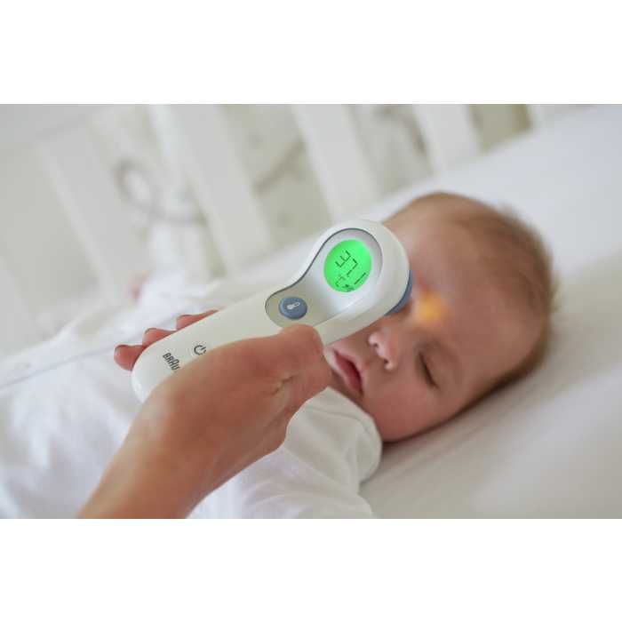 Termometr bezdotykowy BRAUN NO TOUCH + FOREHEAD NTF 3000