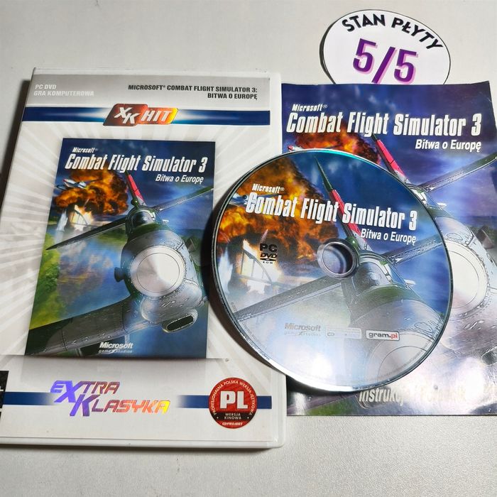 gra pc - microsoft combat flight simulator 3 bitwa o europę